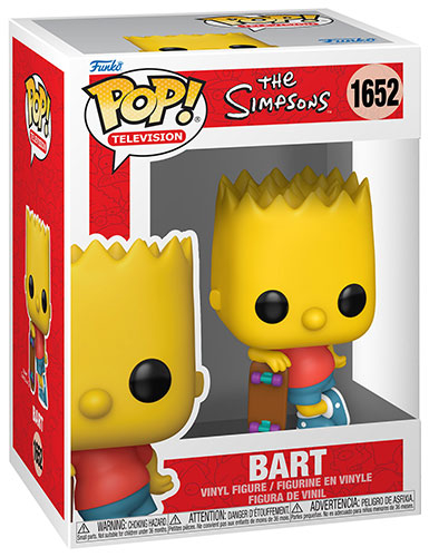 FUNKO POP The Simpsons Bart with Skateboard 1652